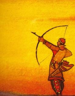 Motives - N. Roerich: Archer