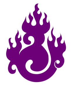 Llama Violeta